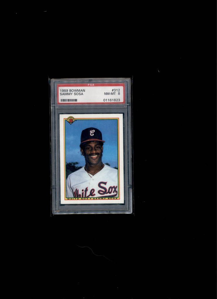 1989 BOWMAN #312 SAMMY SOSA NM-MT 8