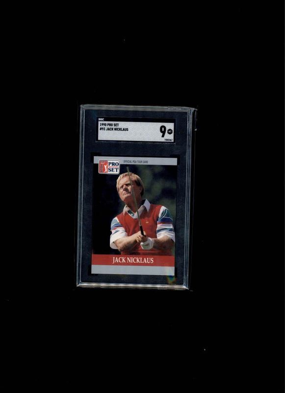 1990 Pro Set Jack Nicklaus SGC MINT 9