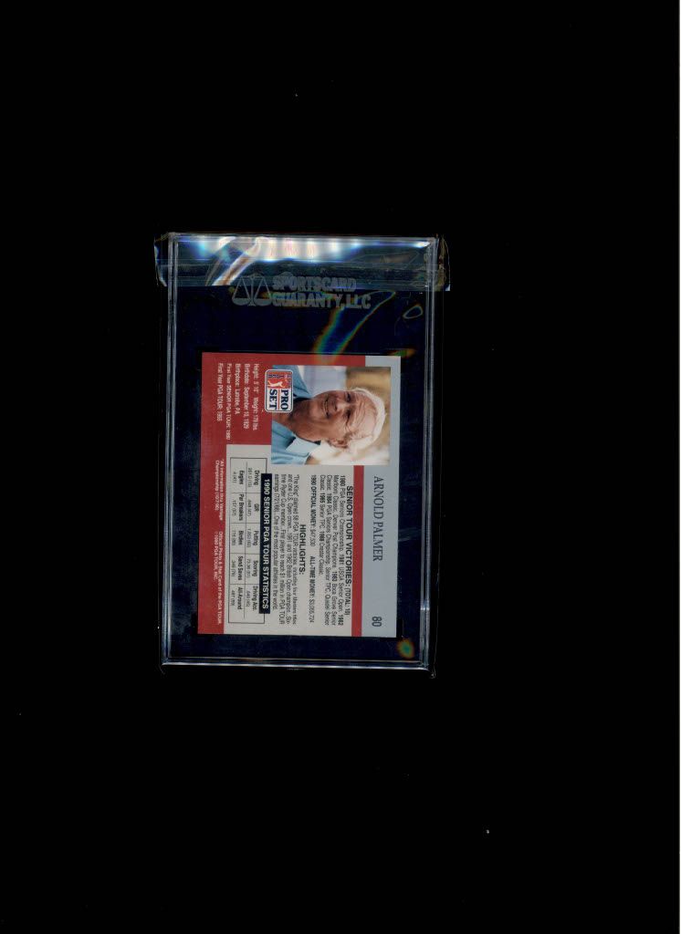 1990 Pro Set Arnold Palmer SGC MINT 9