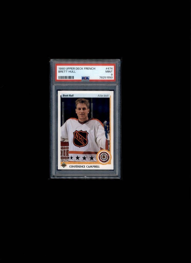 1990 O-Pee-Chee Premier Brett Hull PSA 9