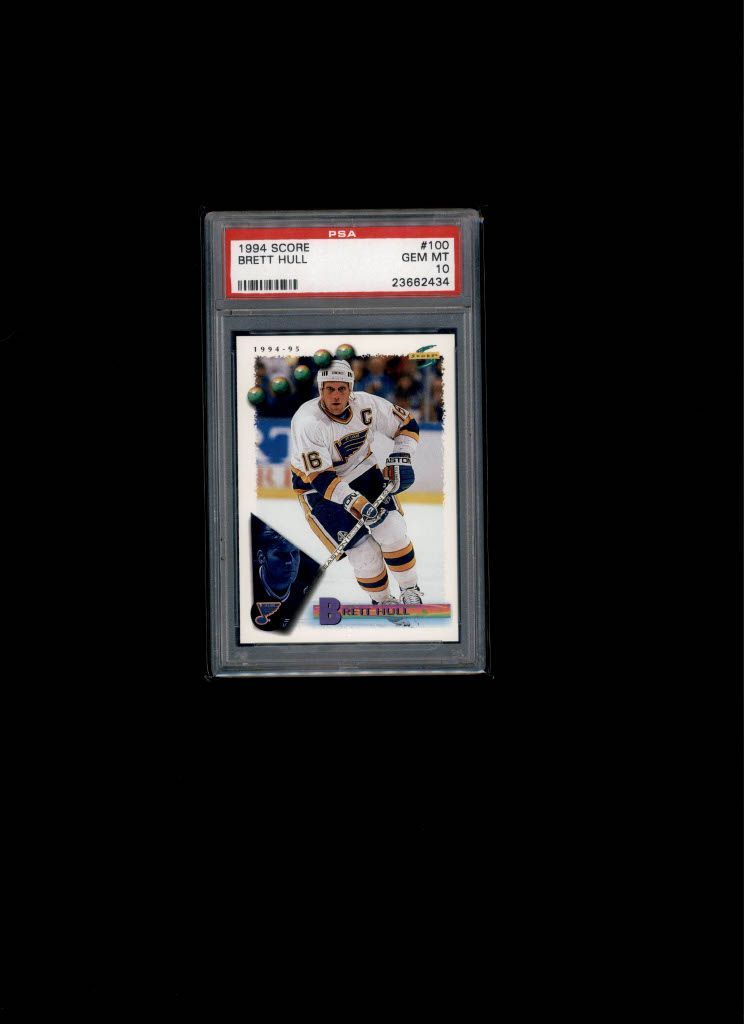1990 Upper Deck Brett Hull PSA 10