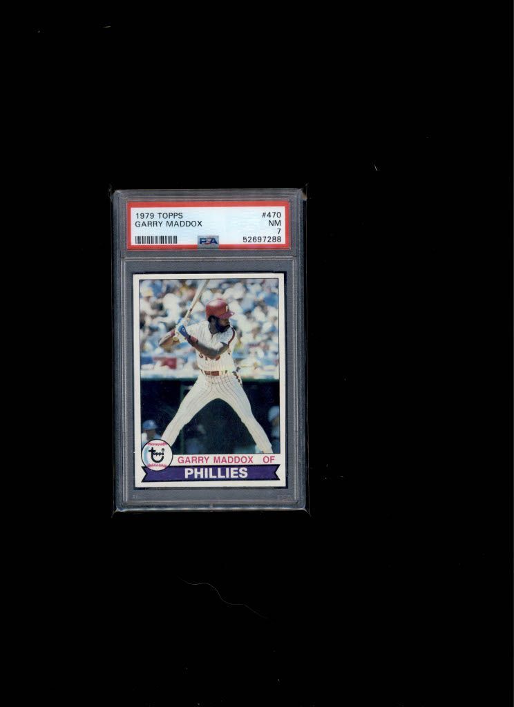 1979 Topps Garry Maddox PSA 7