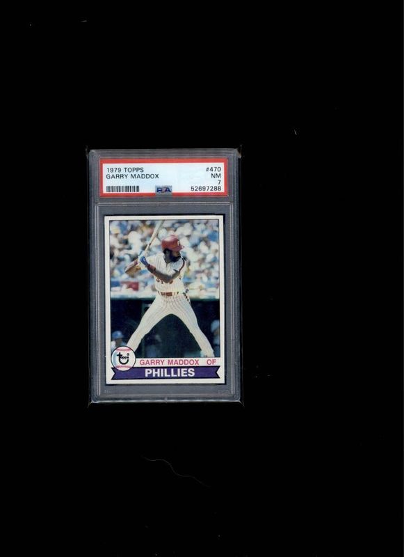 1979 Topps Garry Maddox PSA 7