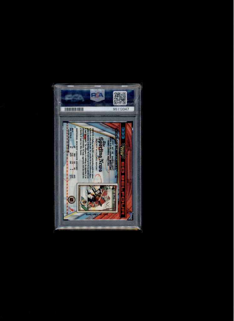 1991 Stadium Club Ed Belfour PSA 10