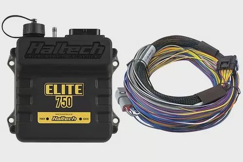 Haltech Elite 750 + Basic Universal Wire-in Harness Kit Length: 2.5m (8&#39;)