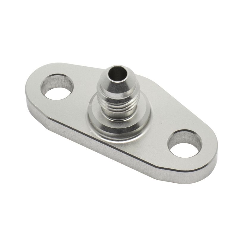 GARRETT GTX40-GTX55, G40, G42, G57 TURBO OIL FEED FLANGE &quot;AN4&quot;