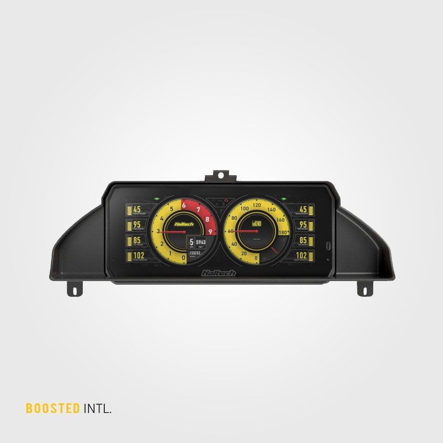 Haltech uC-10 Dash and Nissan Silvia S13 Mount Kit