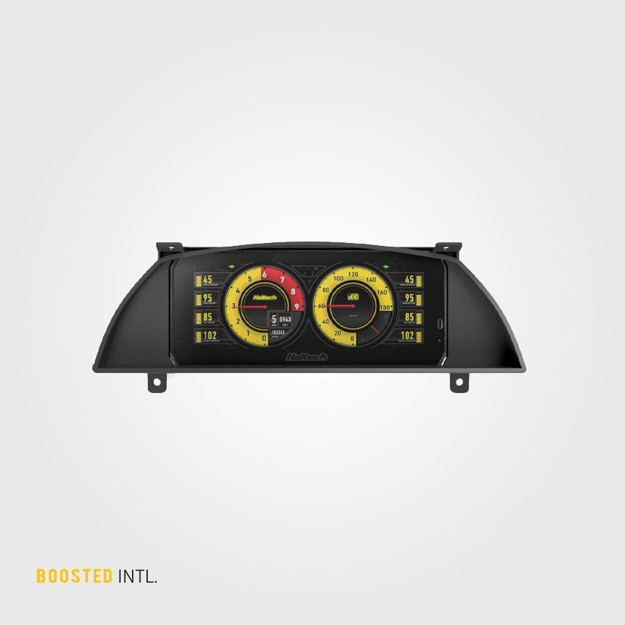 Haltech uC-10 Dash and Nissan Skyline R32 Mount Kit