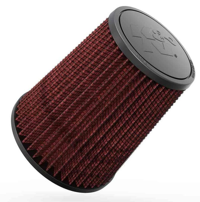 K&amp;N Universal Clamp On Filter Fits 4 in (102 mm-1