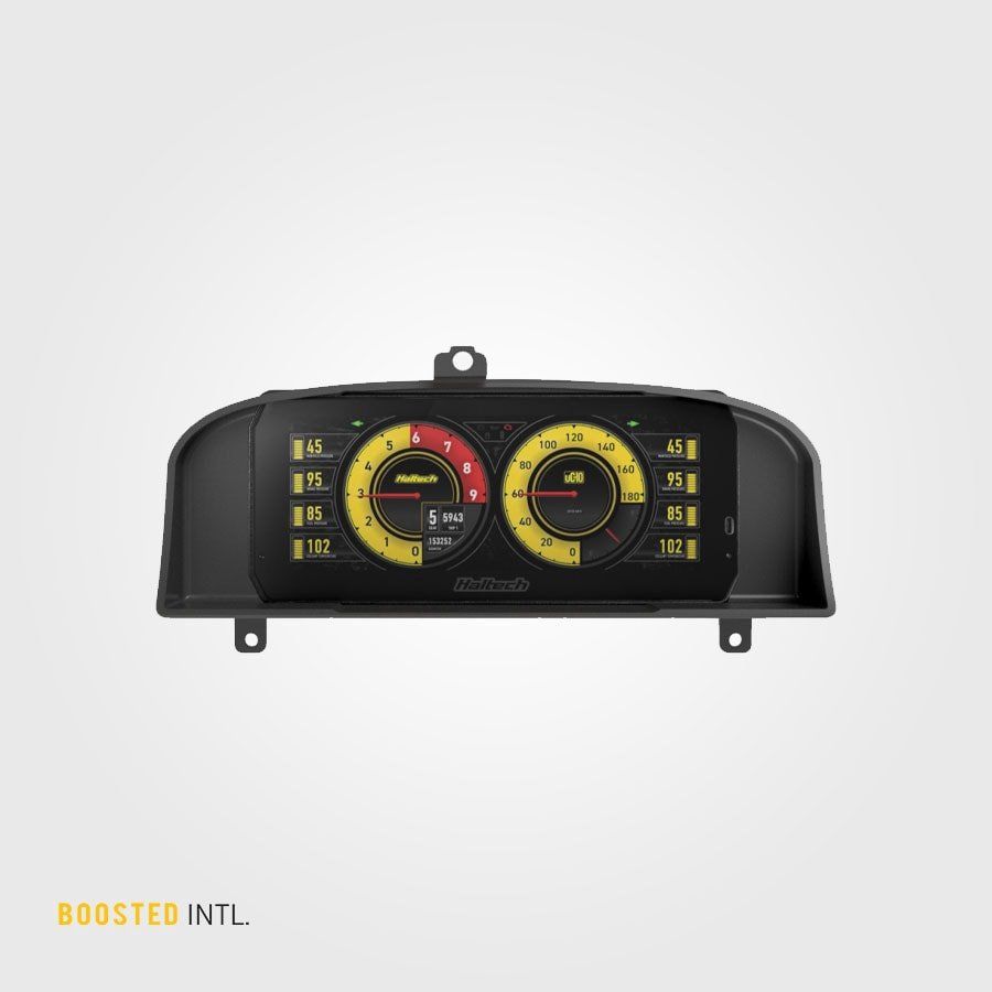 Haltech uC-10 Dash and Nissan Skyline R33 Mount Kit