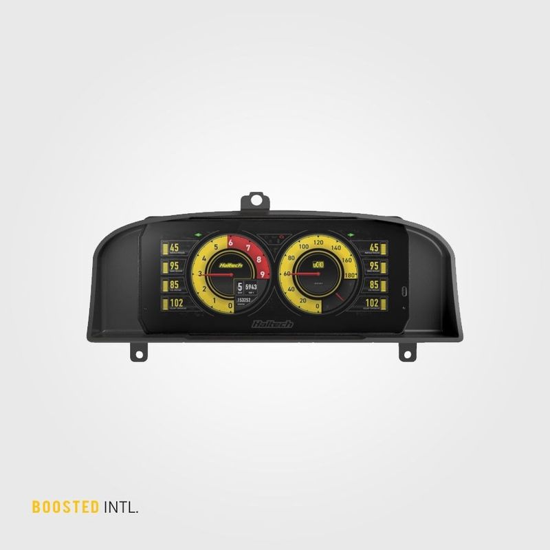 Haltech uC-10 Dash and Nissan Skyline R33 Mount Kit