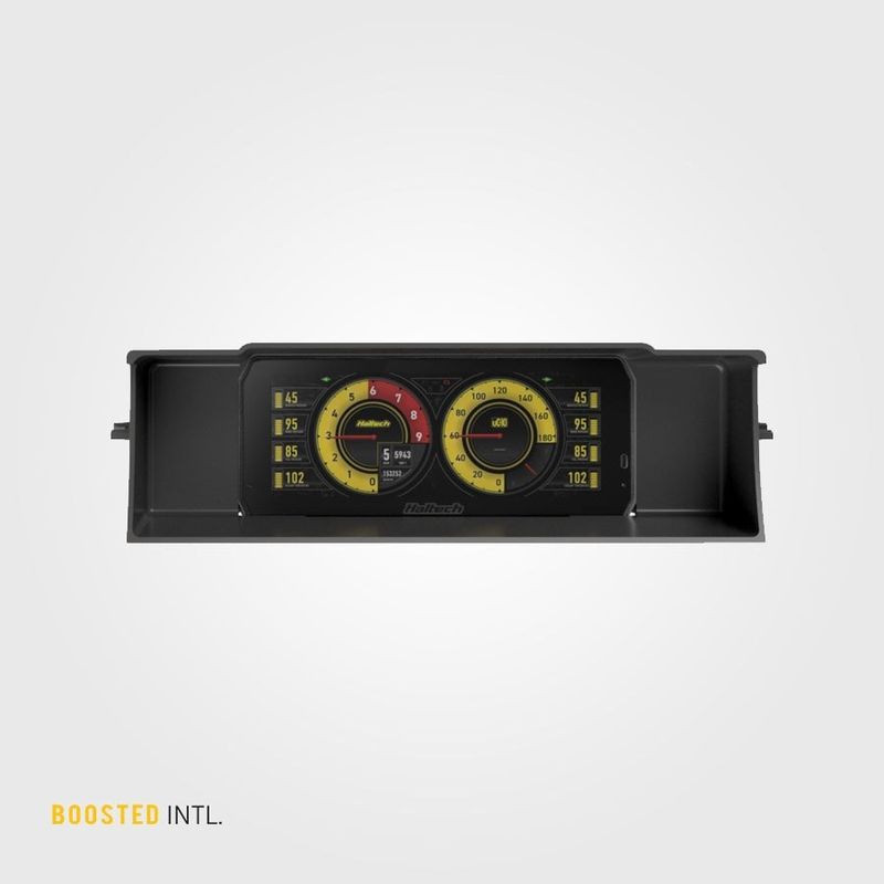 Haltech uC-10 Dash and Holden VL Commodore Mount Kit