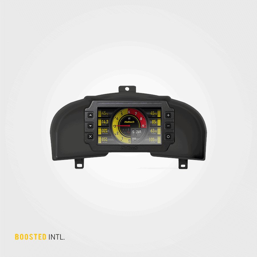 Haltech iC-7 Dash and Nissan Skyline R34 Mount Kit HT-067010 Haltech iC-7 Dash and Nissan Skyline R34 Mount Kit HT-067010