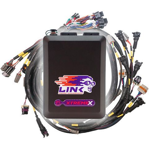 LINK G4X XtremeX ECU + Terminated LS Engine Harness Drive-by-Wire Bundle