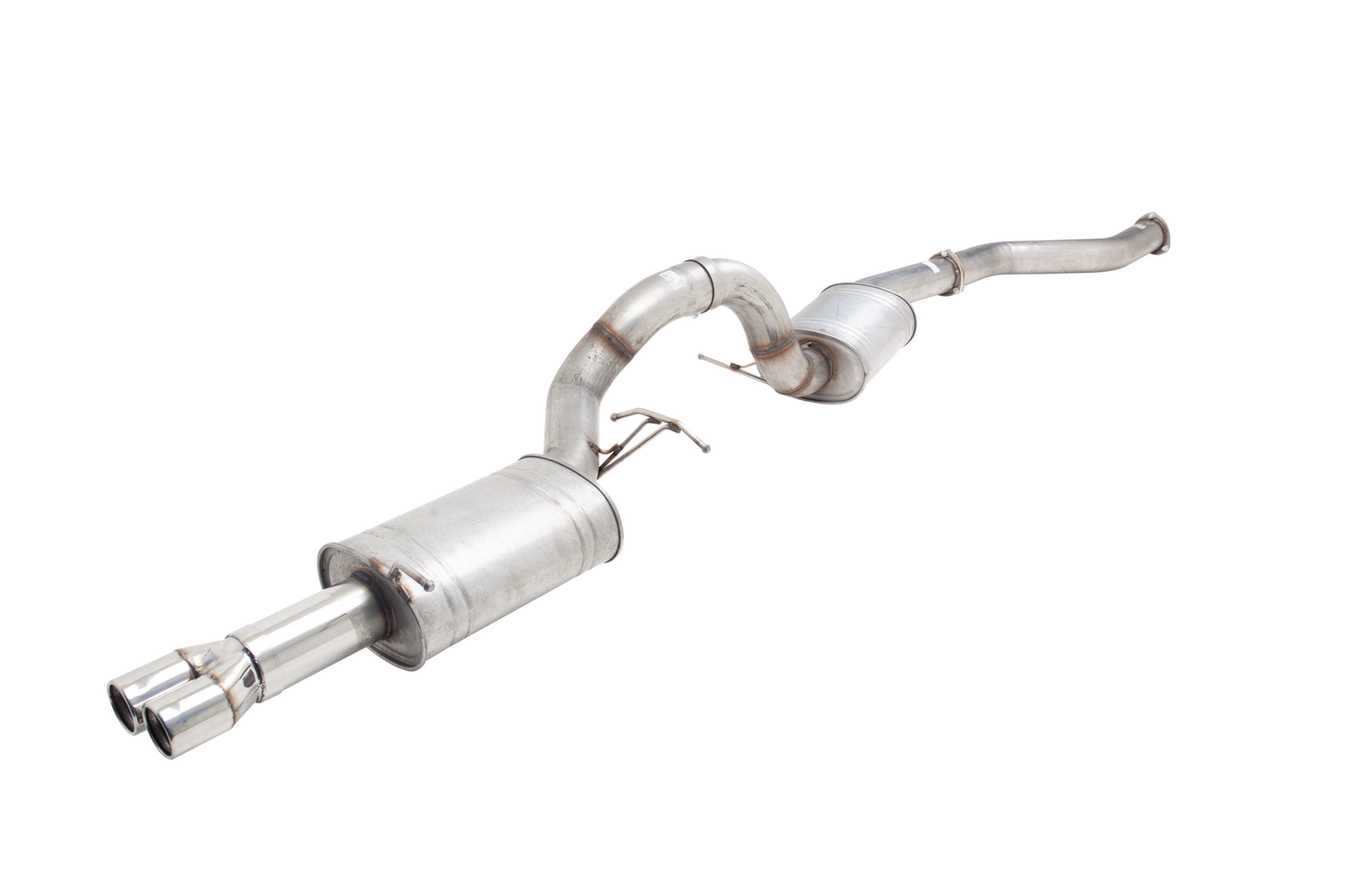 XForce 409 Stainless Steel 4&quot; Cat-Back Exhaust System - Fits XForce Cat Only (FG/FGX Falcon XR6 Turbo Sedan/FPV F6 Sedan 08-16)