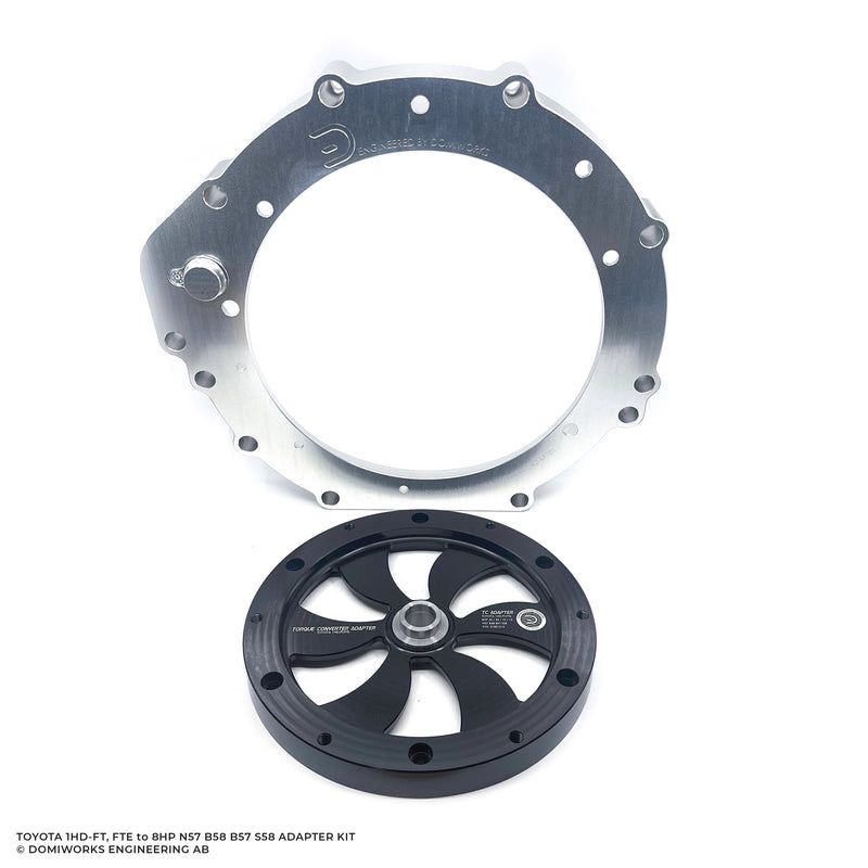 TOYOTA 1HD-FT, 1HD-FTE TO BMW 8HP 50/70/75 N57 B58 B57 ADAPTER KIT