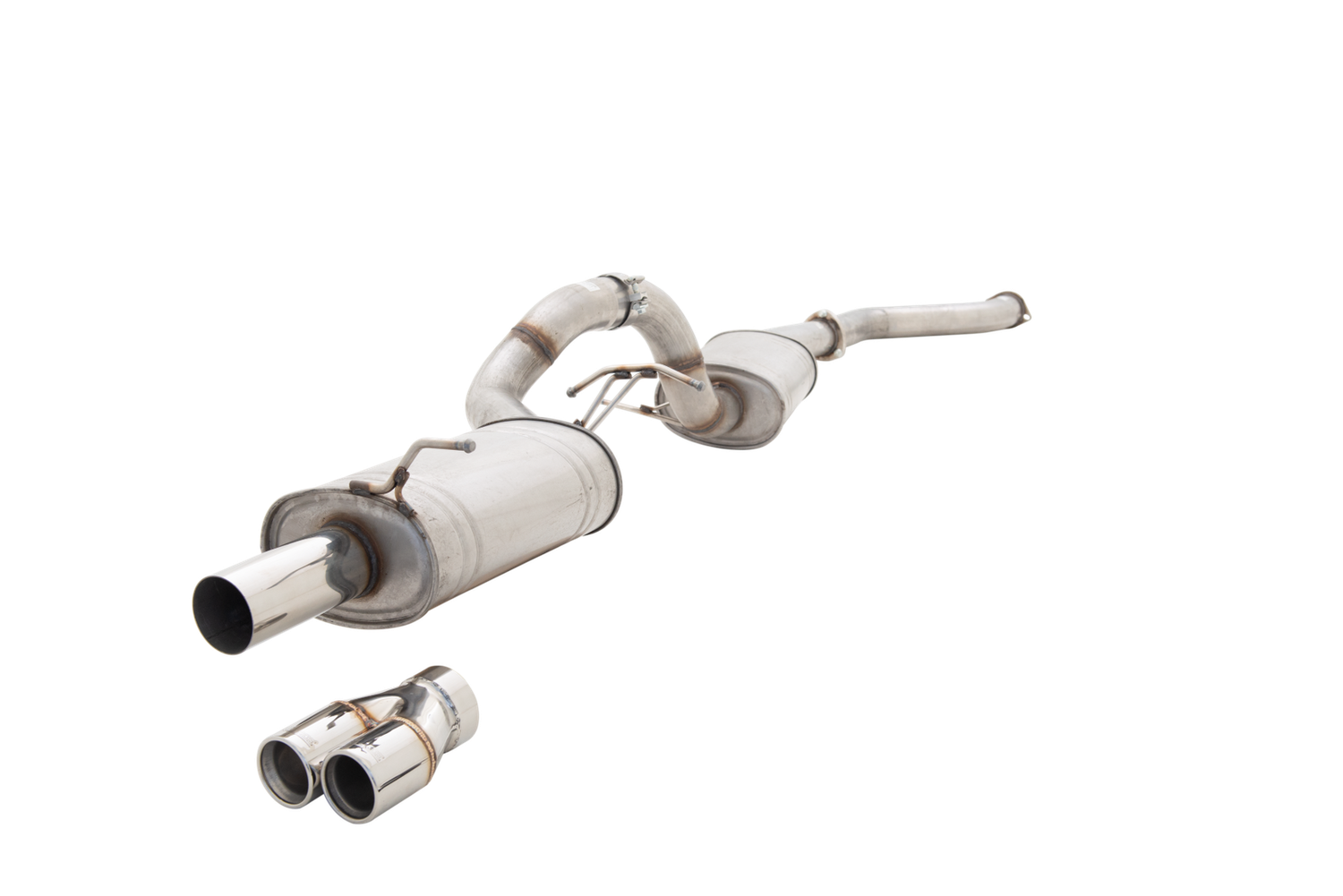 XForce 3.5in Turbo-Back Exhaust w/4in Dump (Falcon FG XR6/G6/F6 08-16)