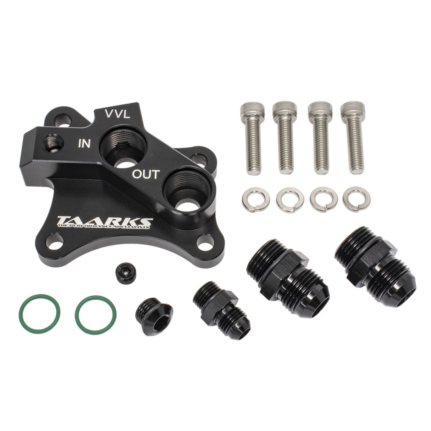 OIL BLOCK V2 (AN10) &quot;SR20 - RWD&quot;, Colour: Black