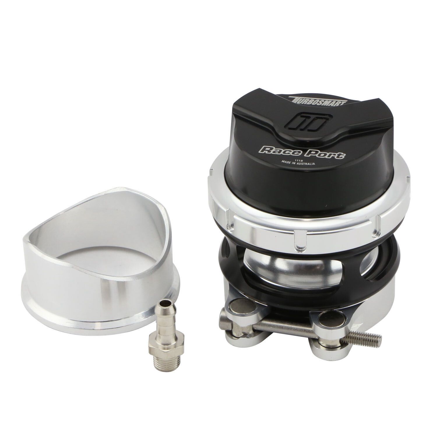 Turbosmart Gen V Race Port Blow off Valve, Colour: Black