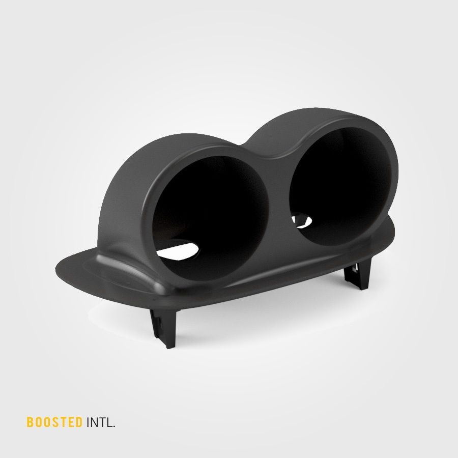 Mazda RX7 FD3S Centre Gauge Holder, Gauge Size: 52mm, Post processed/Painted Upgrade: 728205263-5, Size: 728205263-5