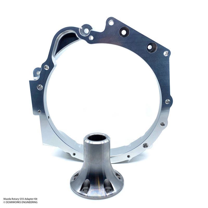 ROTARY 13B/20B TO N54 N55 S55 DCT ADAPTER KIT, Mazda RX7 FD and gearbox shifter bracket: No