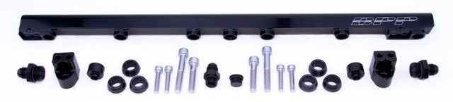 BPP Toyota 1JZ-GTE Fuel Rail Kit, Color: Black