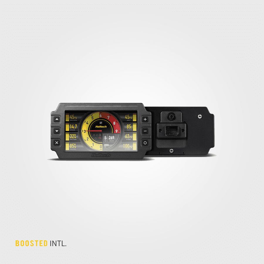 Haltech iC-7 Display Dash (7 Inch), Gauge Holes: 52mm Gauges