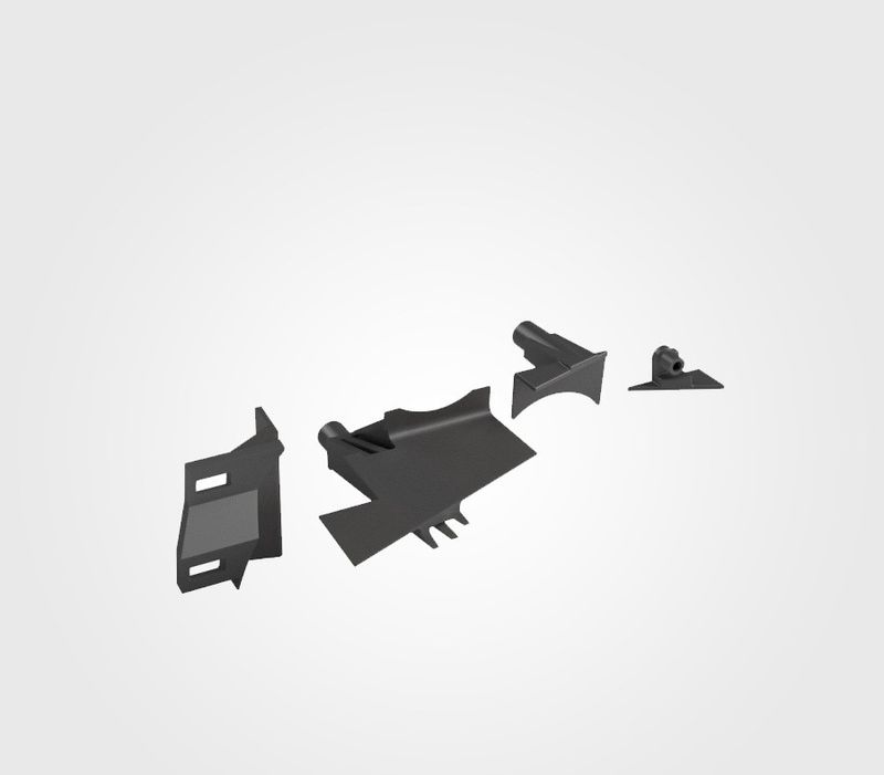 Nissan R32 GTR/GTS/GTST Headlight Tab Repair Kit