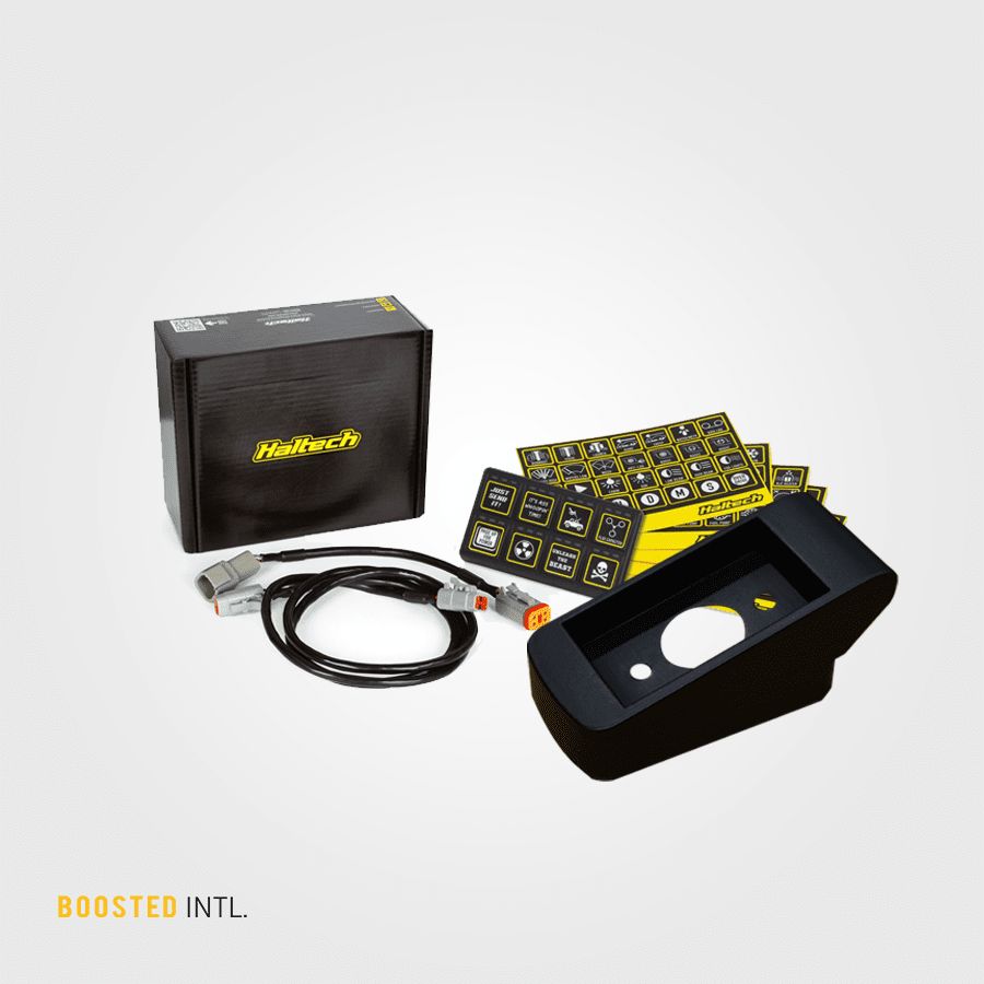 R32 GTST/GTR – Haltech CAN Keypad 8 button (2×4) Bundle, Post processed/Painted Upgrade: 666033963-2, Type: Mount + Haltech 4x2 Keypad