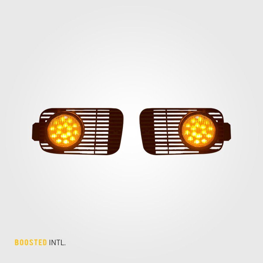 R33 GTR GTST Indicator &amp; Surrounds – Nissan Skyline, LED Indicator: 666252252-3, Post Processing (Painted): 666252252-3, Type: OEM Bulb Surrounds