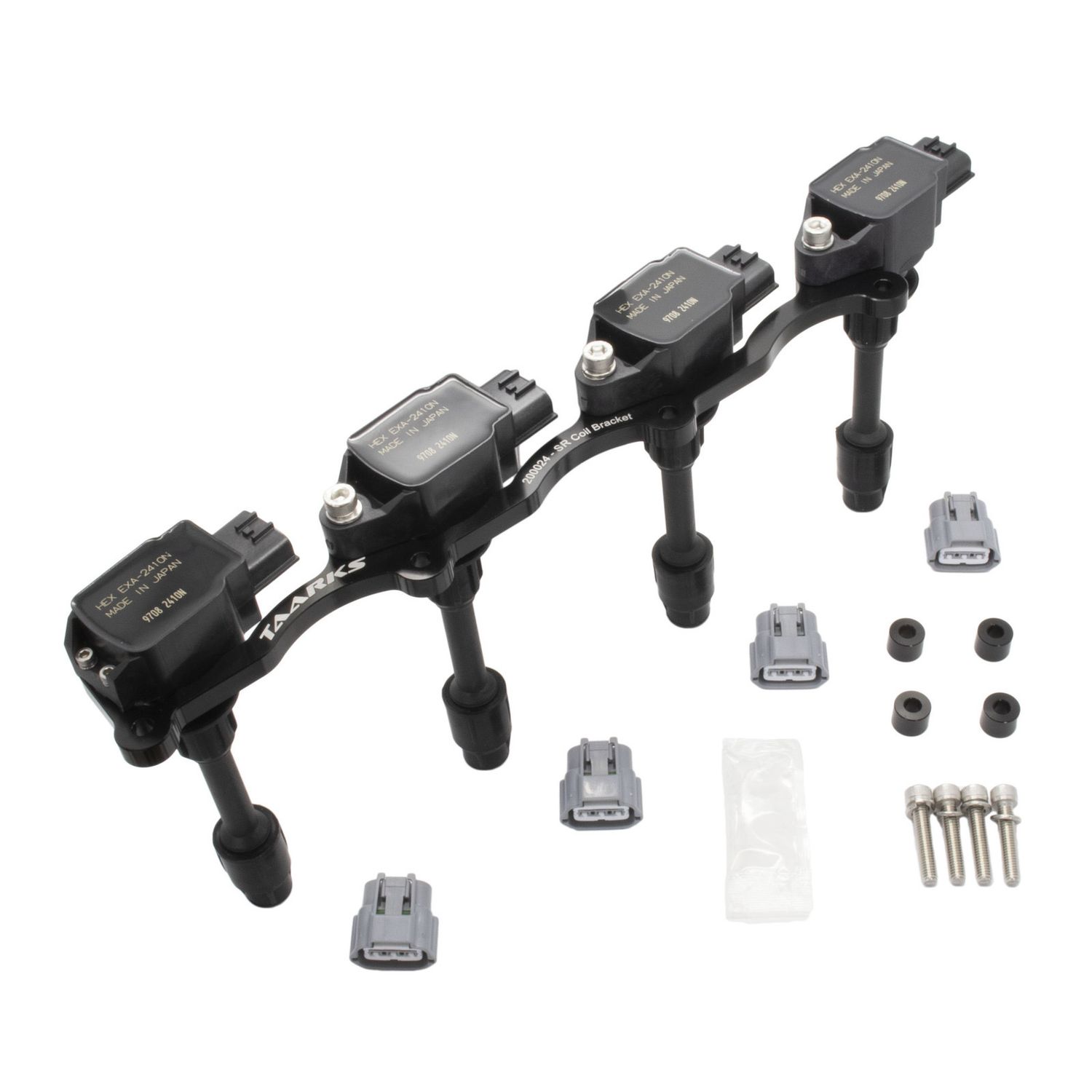 COIL CONVERSION KIT (SR20 TO R35 GTR) &quot;S13, 180SX, S14&quot;, Coils: 652714676-1, Colour: Black