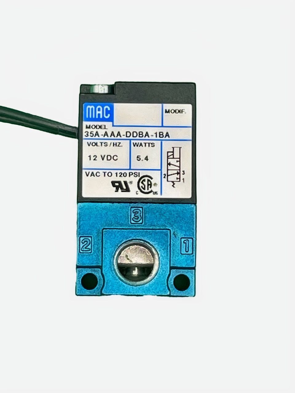 Mac Valve 35A-AAA-DDBA-1BA 3 port