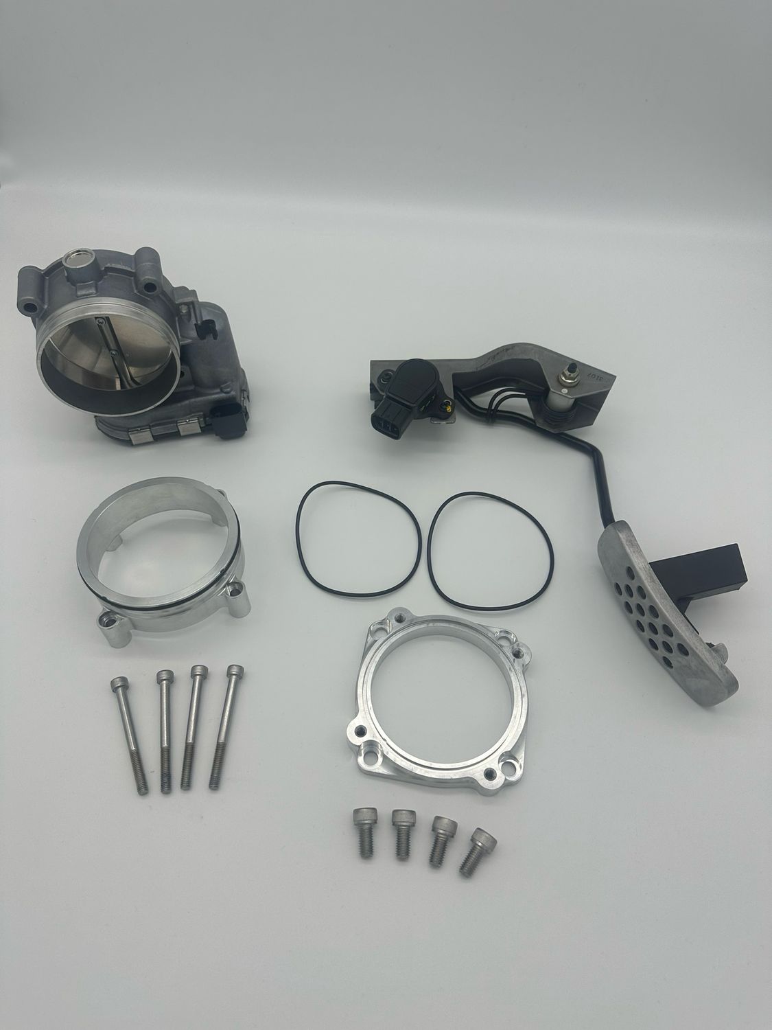 82mm Bosch DBW Kit Plazmaman Hypertune, Add Throttle Body Adapter: 702796459-2, Intercooler Pipe Clamshell Weld On Clamp: 3.0&quot;, Quick Release Clamp Colour: 702796459-2