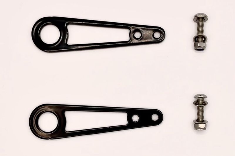 Rear shock sensor straight bracket