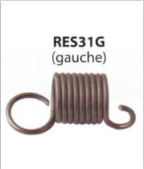 Ressort Gauche à traction pour racleur supérieur de façonneuse PANIRECORD