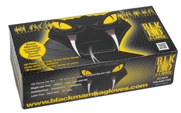 GANTS JETABLES BLACK MAMBA XL