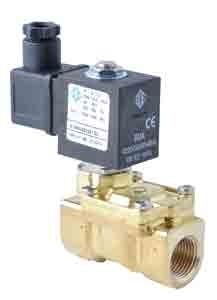 Electrovanne laiton normalement ouverte 1/2 "