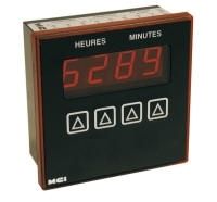 Minuterie électronique MCI 694 El1HEUR  0 à 99 heures 59 minutes 230V