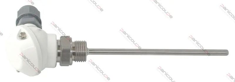 Sonde PT100 (3 fils) avec tête de raccordement