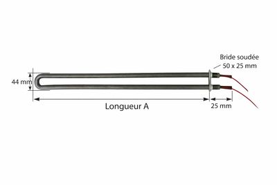 Résistance d'appareil à buée pour four électrique BONGARD Résistance d'appareil à buée pour four électrique BONGARD