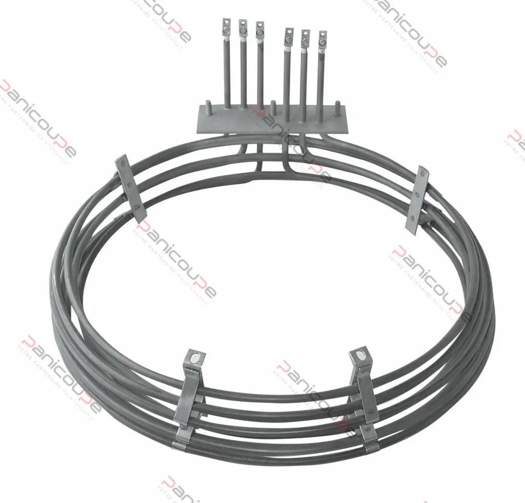 Résistance circulaire 6600 W pour four ventilé PAVAILLER Topaze