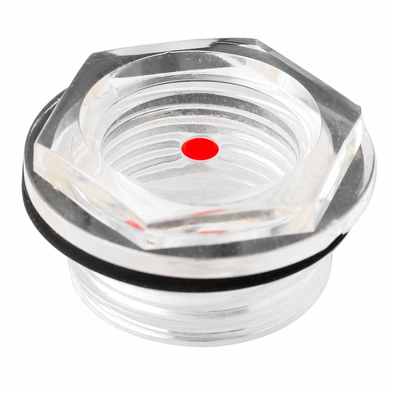 Voyant d'huile technopolymère transparent avec joint