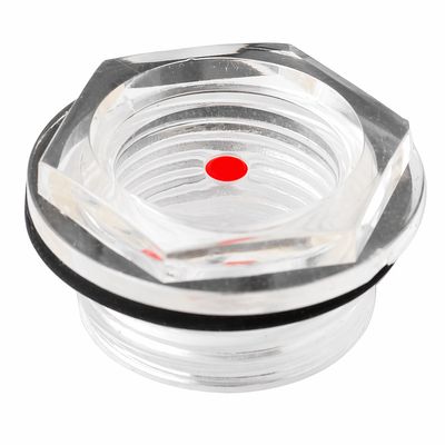 Voyant d'huile technopolymère transparent avec joint