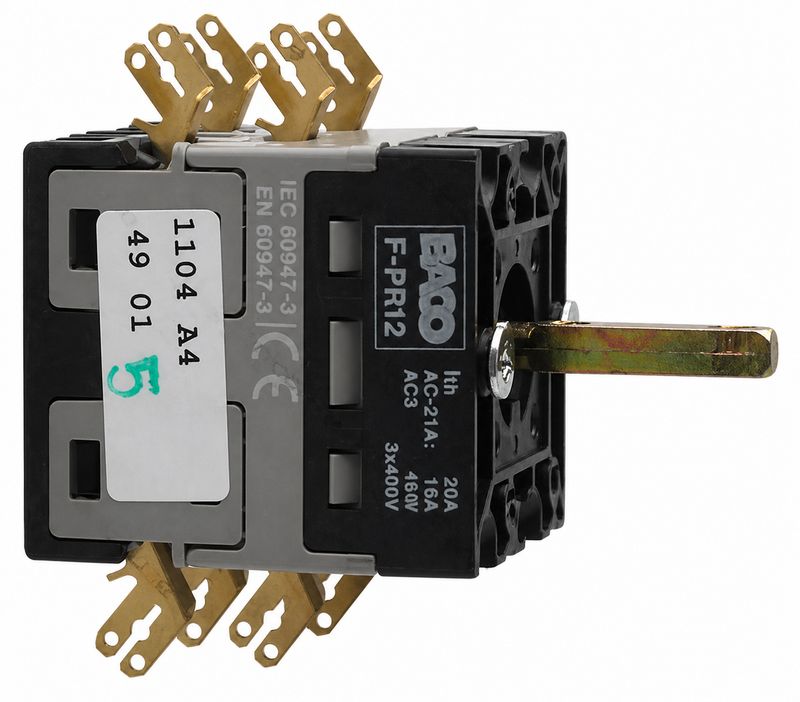 Commutateur BACO PR12/1104A4