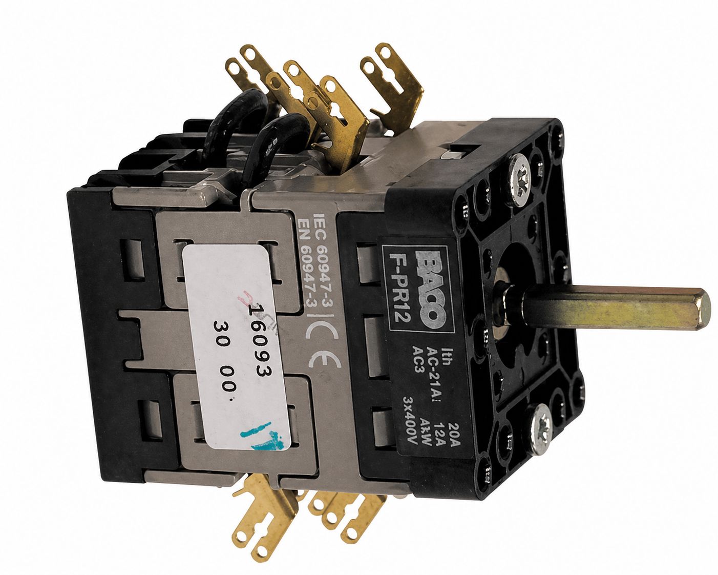 Commutateur BACO PR12/16093E/F 90 degrès modèle inverseur pour laminoir