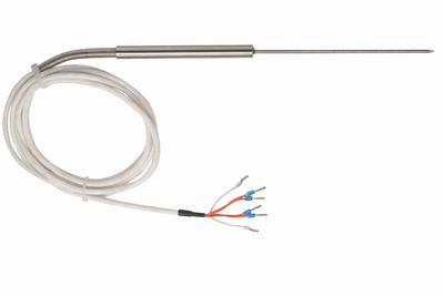 Sonde PT100 DUPLEX (2 X 3 FILS : 2 sondes en une) à piquer Sonde PT100 DUPLEX (2 X 3 FILS : 2 sondes en une) à piquer