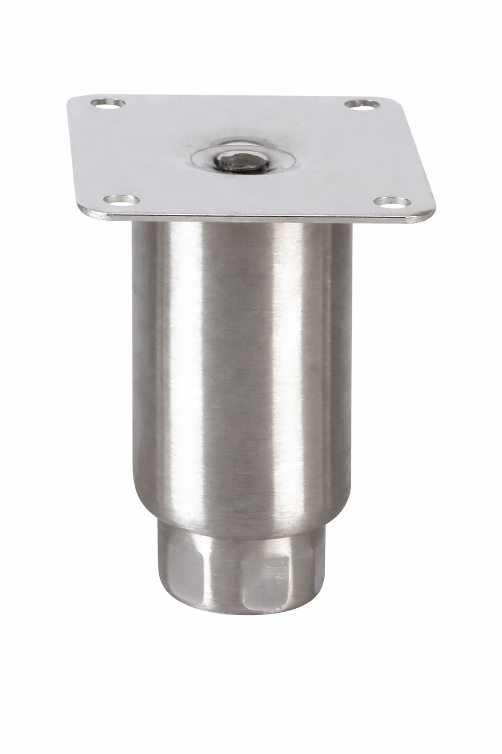 Pieds réglables tout INOX  CHARGE MAXI 900kg - 100 A 144 mm