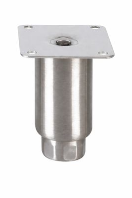 Pieds réglables tout INOX  CHARGE MAXI 900kg - 100 A 144 mm