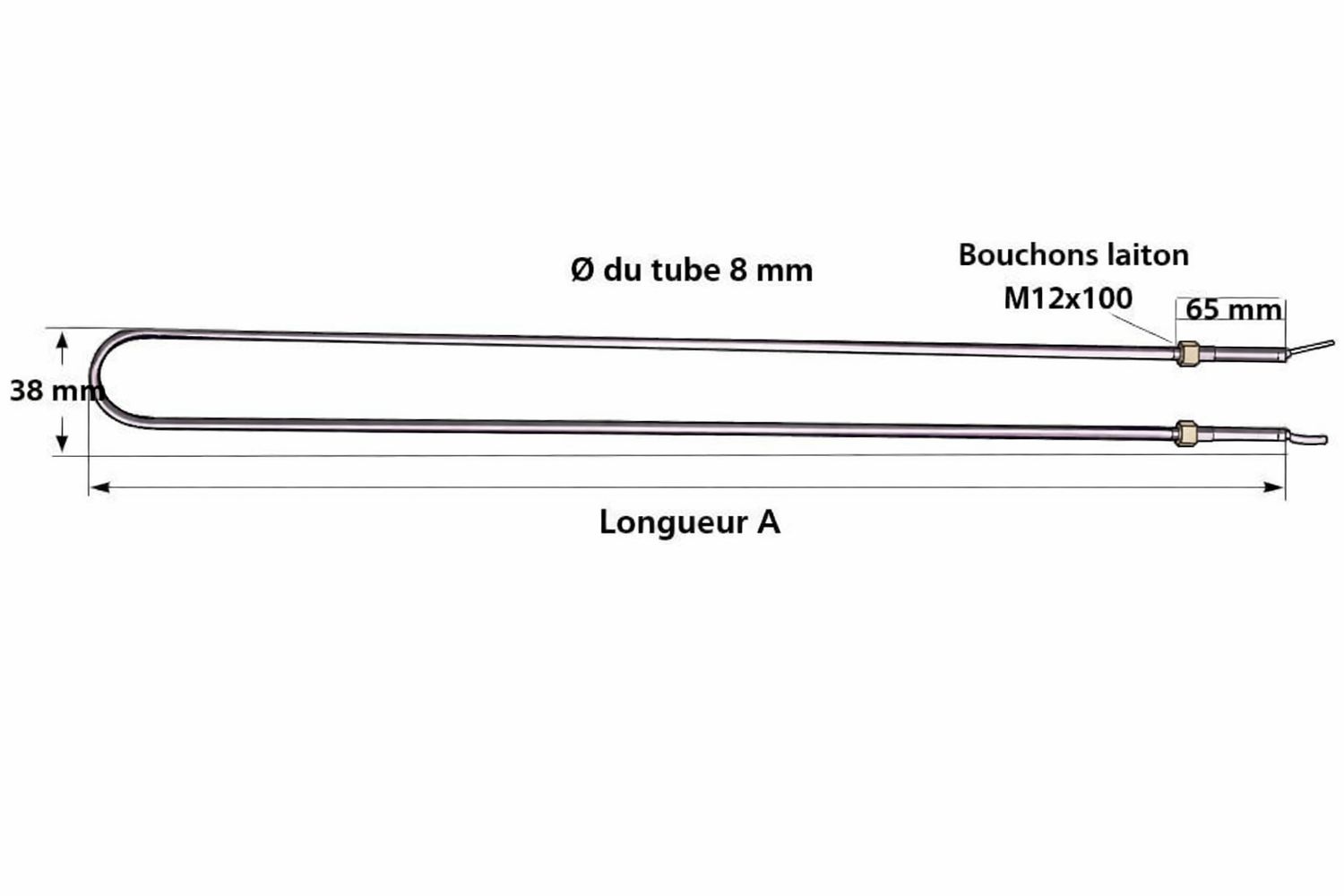 Résistances additives pour fours à sôles électriques de boulangerie "BONGARD"