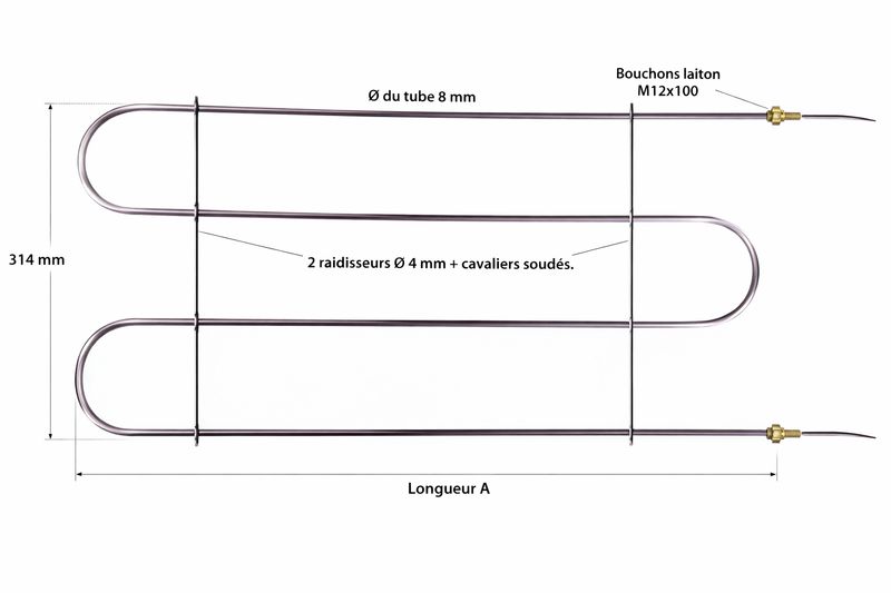 Résistance pour four à sôles électrique BONGARD
